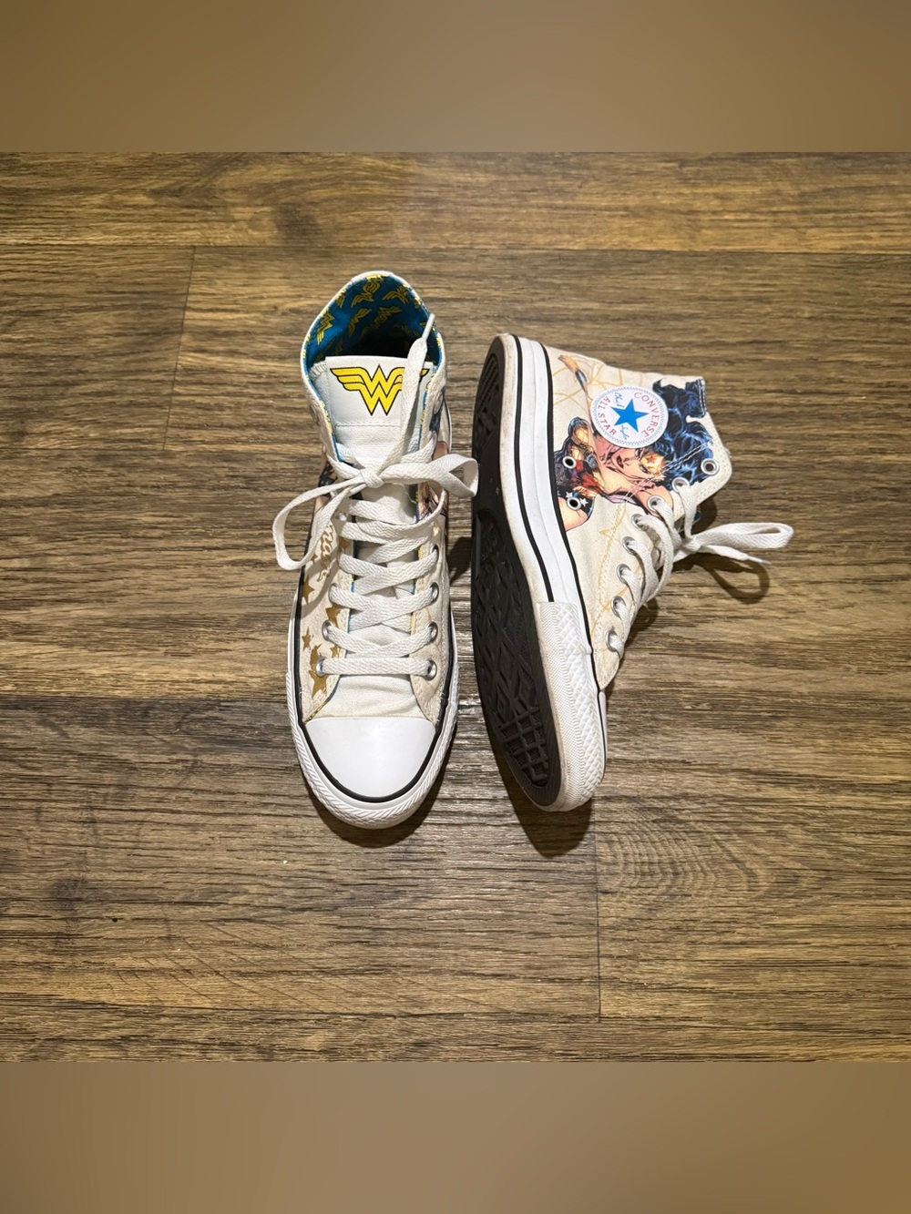 Converse Chuck Taylor Wonder Woman High Tops – Women’s 10 / Men’s 8